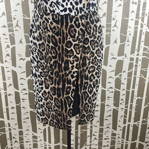 Cato Leopard Print Sheath Dress NEW 6 - Picture 9 of 9